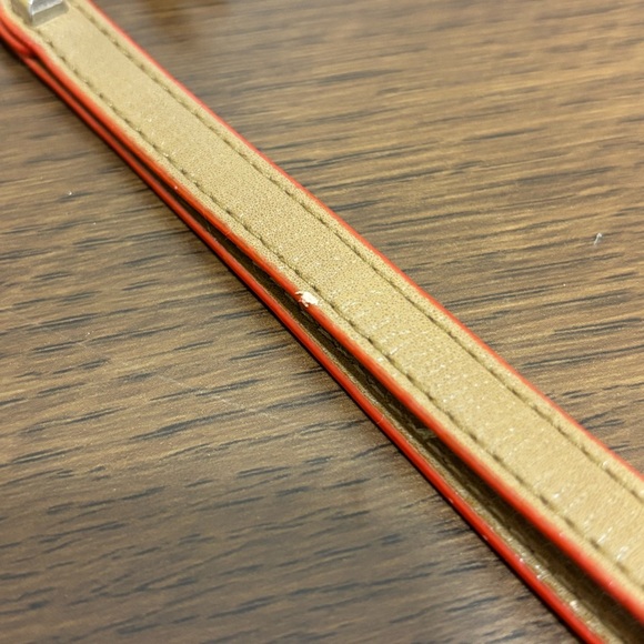 Stella & Dot Navy Blue & White Striped Wallet Clutch - Picture 6 of 9